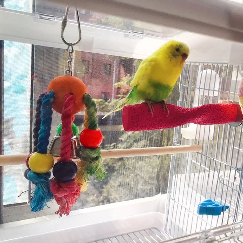 Bird Chew Toys Arachnid Parrot Chew Bite Toys Suitable for Small to Large Size Parrots