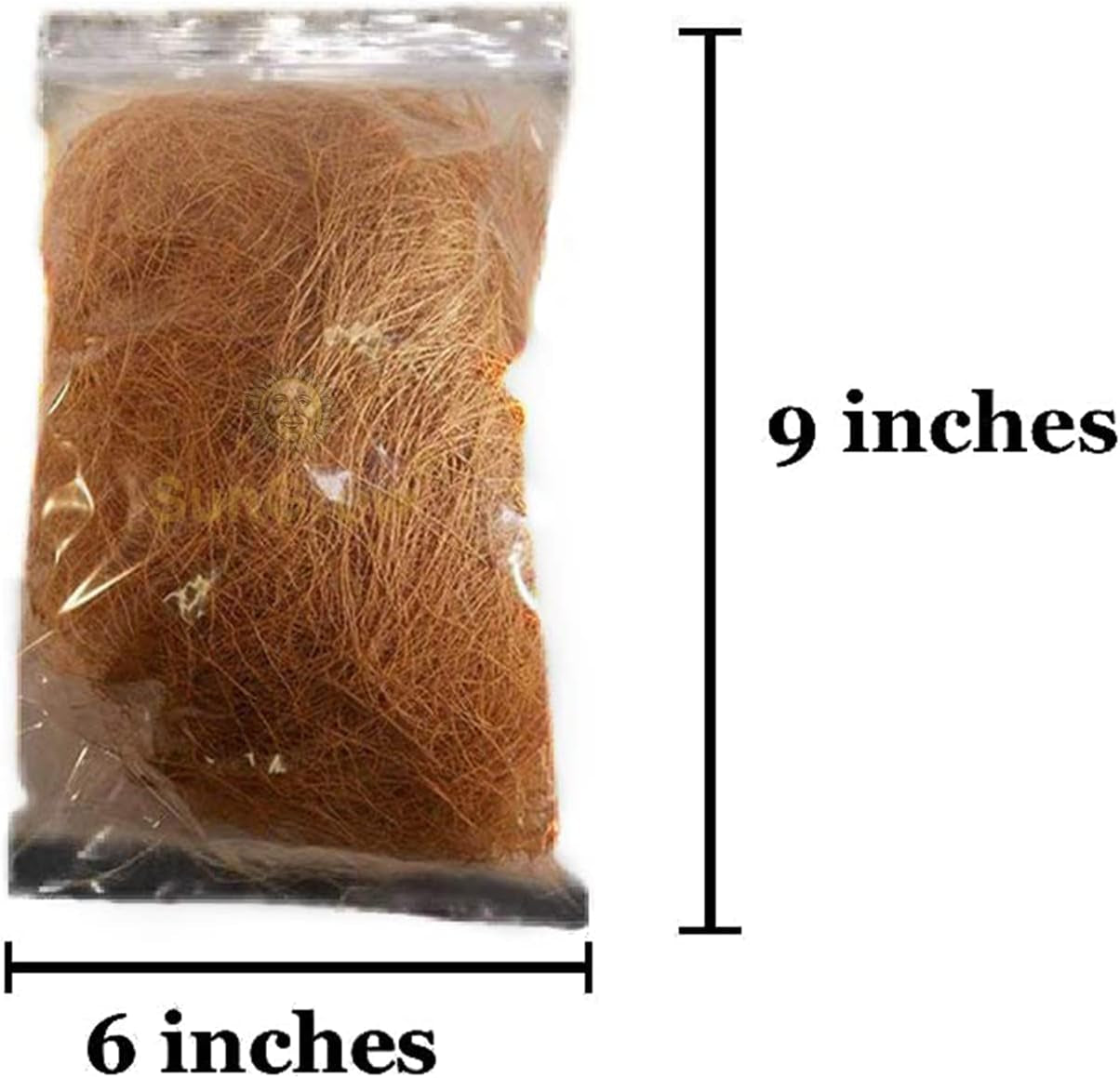 45G Finch Coconut Fiber, Loose Bedding Substrate for Birds Nest Cages, Nesting Material for Budgie Hummingbird Canary Parakeet