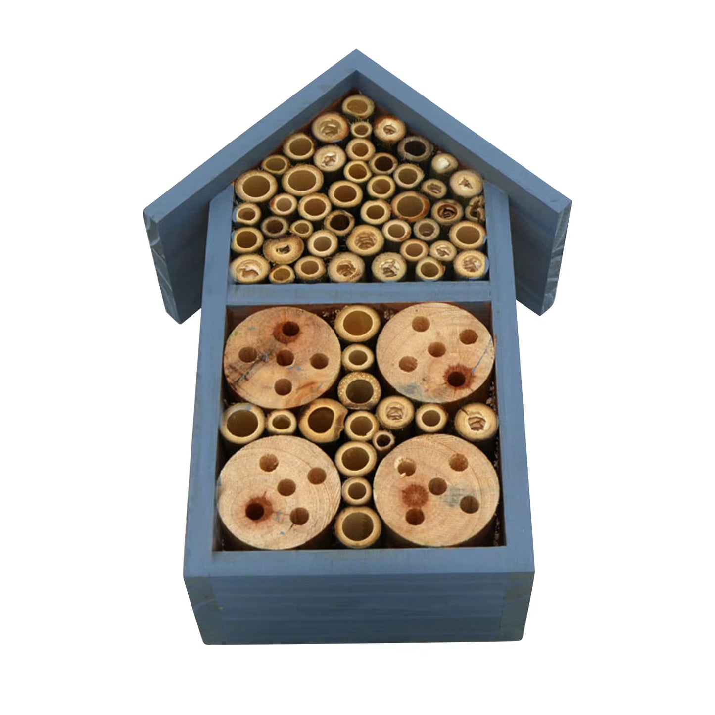 Durable Insect House Wooden Insect Bee House Honey Tools Wood Bee Breeding Shelter Garden Decoration Nests Box Insects Box