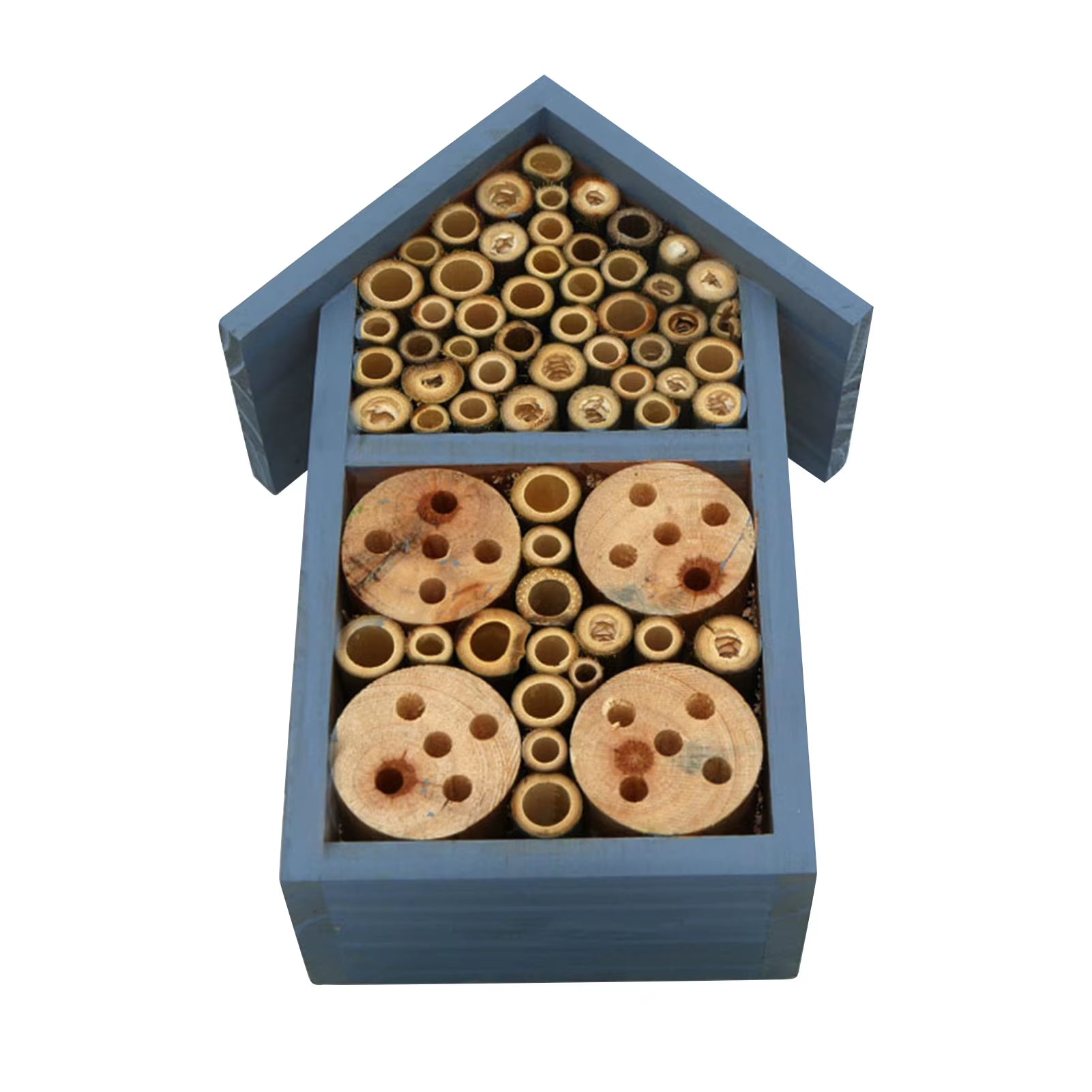 Durable Insect House Wooden Insect Bee House Honey Tools Wood Bee Breeding Shelter Garden Decoration Nests Box Insects Box