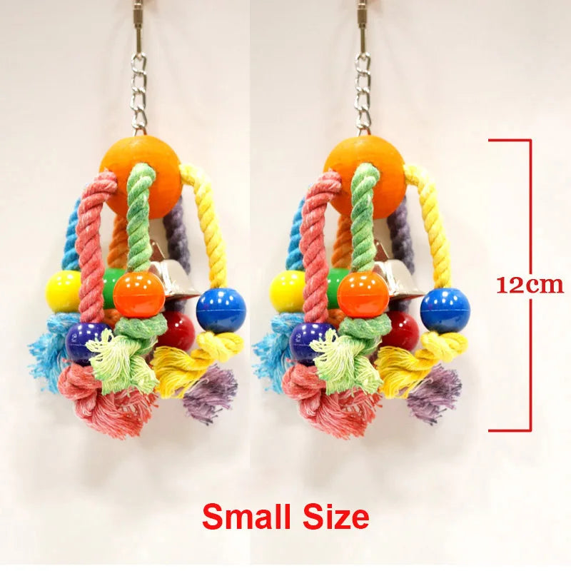 Bird Chew Toys Arachnid Parrot Chew Bite Toys Suitable for Small to Large Size Parrots