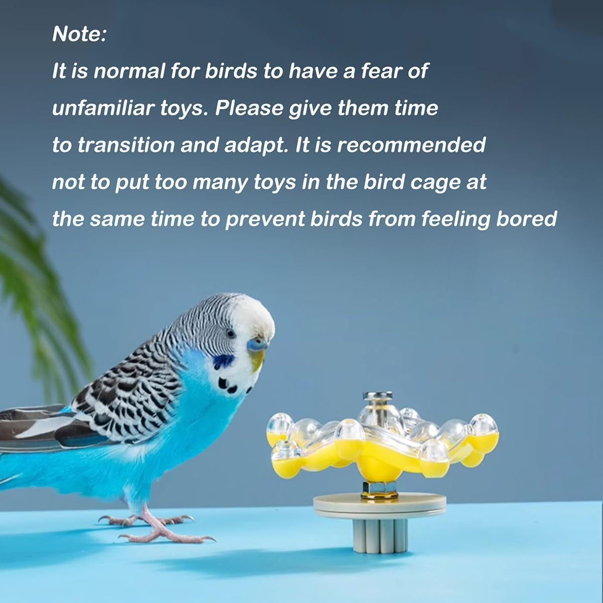 Windmill Roller Parrot Toy Bird Toys Bird Cage Accessories Parakeet Toy Chewing Hanging Toy for Conure Cockatiel Budgies Lovebird Parrotlet Sun Conure Budgie Mini Macaw Small Medium Birds