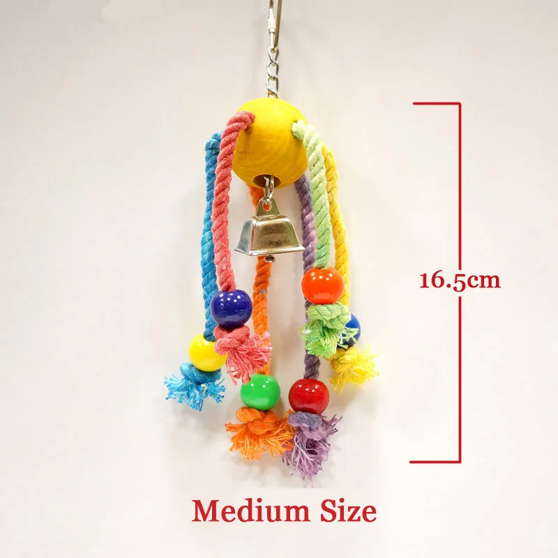 Bird Chew Toys Arachnid Parrot Chew Bite Toys Suitable for Small to Large Size Parrots