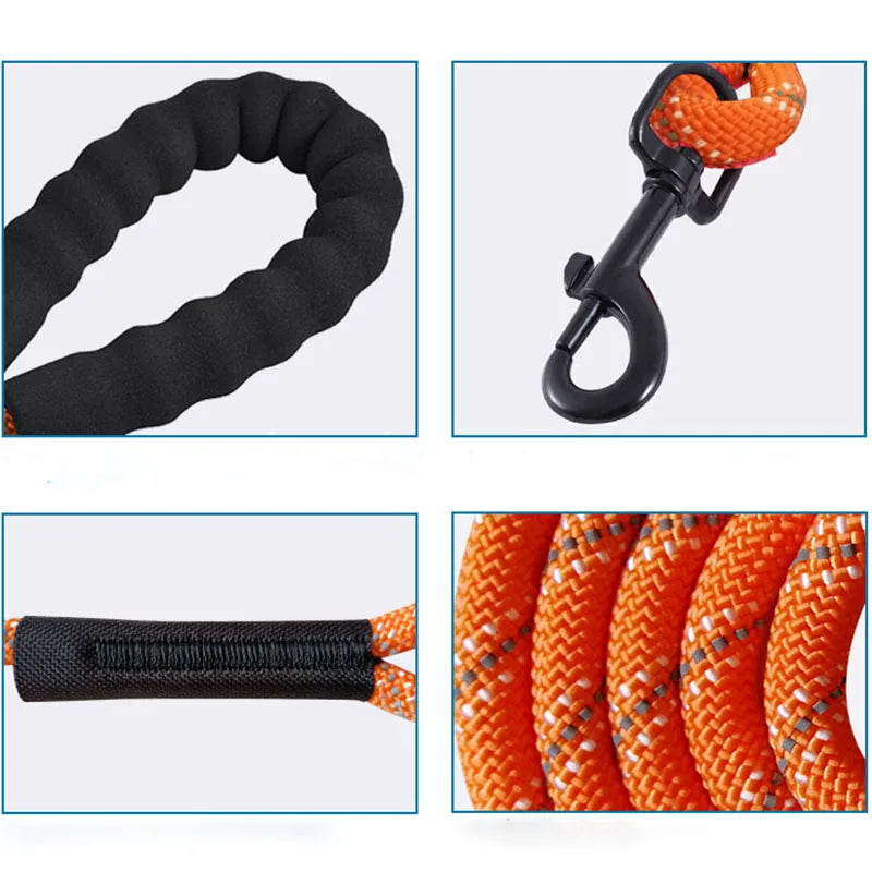 2/3/5/10/15/20M Dog Leash Long Pet Reflective Leash for Small Medium Large Dog Outdoor Puppy Cat Dog Training Walking Rope