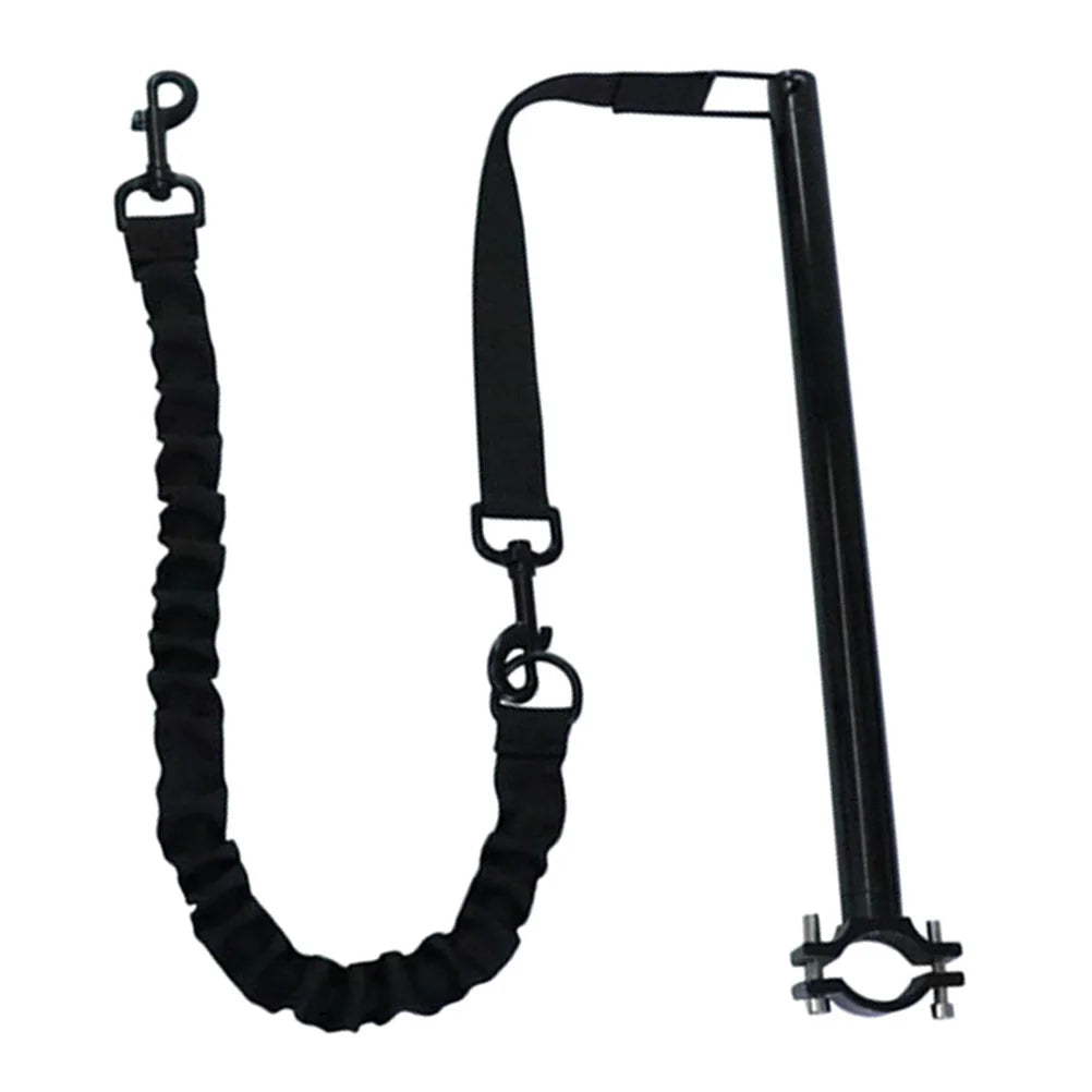 1 Set Bike Riding Dog Leash Retractable Durable Nylon Strap Bicycle Walking Pet Leash for Medium Dogs Dog Carrier Bag Attachment