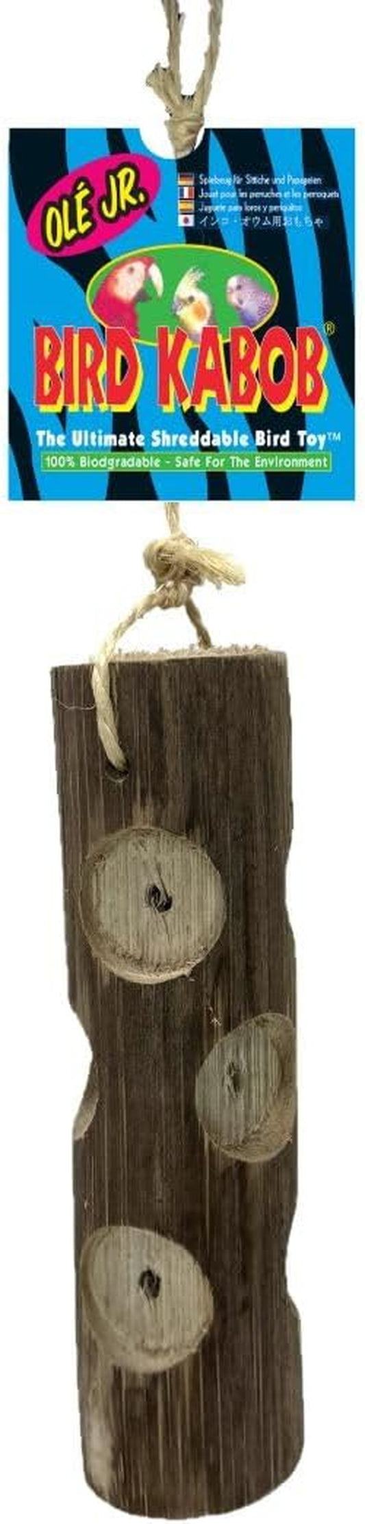 Ole Junior  - Natural Chew Toy for Parrots